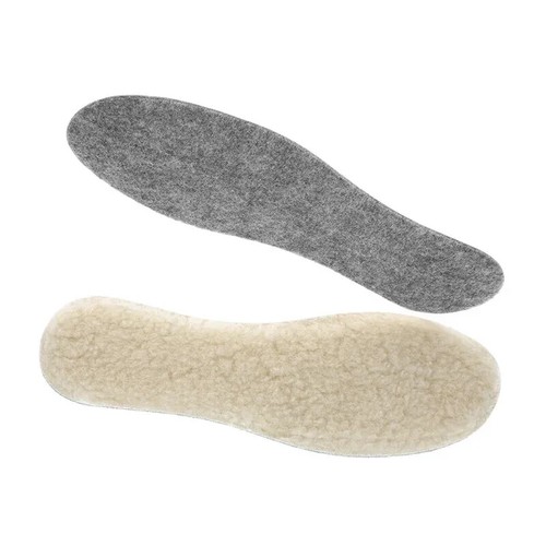 Wool felt insoles shoes - wool, +