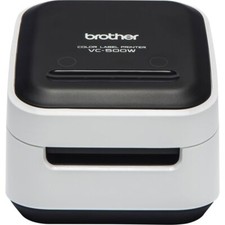 Brother VC500CR Bluetooth Full Colour Label Label Printer Printer White / Black