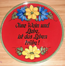 SMF Schramberg Handpainted Red