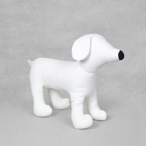 Fabric dog display mannequin - fabric,