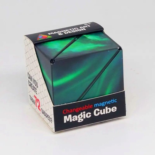 Magic cube shashibo shape - 3d,