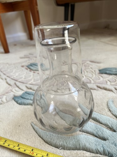 Old vintage bedside carafe - vintage,