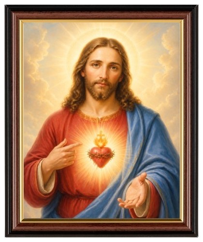 The sacred heart our lord - sacred,