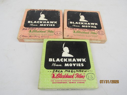 Blackhawk 16mm movies - 16mm, us