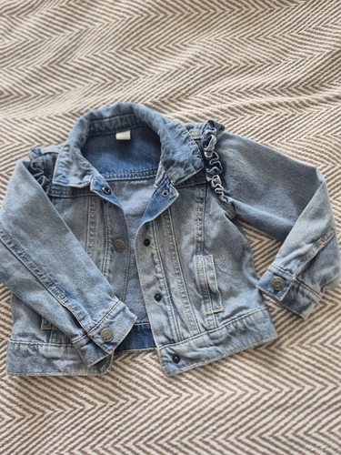Girls denim jacket - jacket, ages