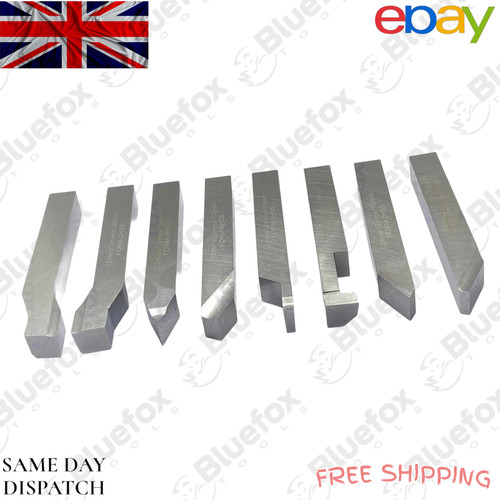 8pc hss lathe - turning, tool