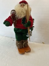 VTG Skiing Santa Claus
