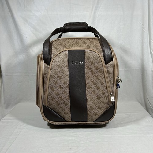 Guess monogram logo brown - monogram,
