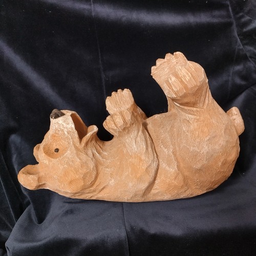 Brown bear wine - bottle, holder