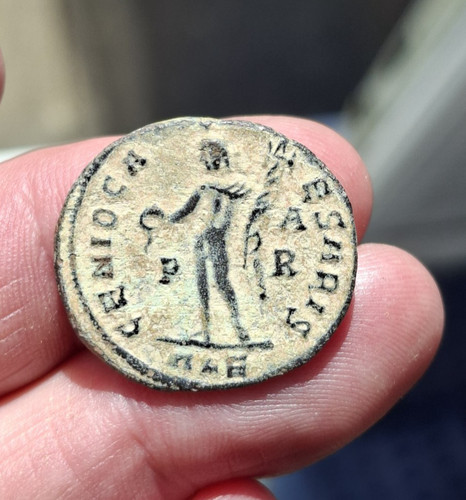 Ancient roman coin maximinus - ancient, coin: