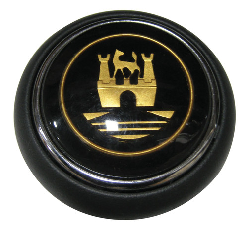 Horn push black gold - push,