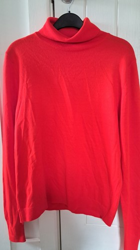 Ladies red polo neck - ladies,