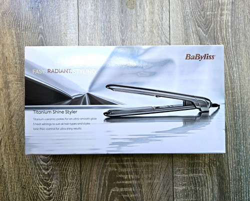 Babyliss titanium shine styler - titanium,