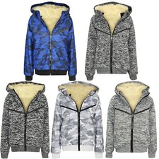 Boys Kids V Full Inside Fur