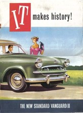 Standard Vanguard Phase III Saloon & Estate 1955-56 Original UK Sales Brochure