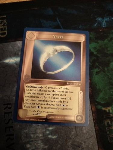 Middle earth ccg - middle, nenya