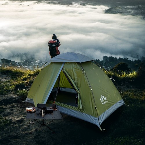 3000mm waterproof camping tent - camping,