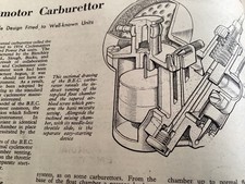B.E.C. CYCLEMOTOR CARBURETTOR