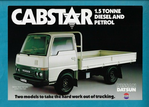 Nissan datsun cabstar 5 - datsun,