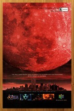 2000 The Legend of Zelda Majora's Mask N64 Print Ad/Poster Official Promo Art