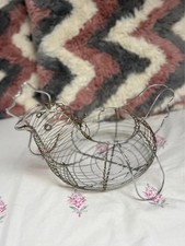 Medium Vintage Wire Chicken