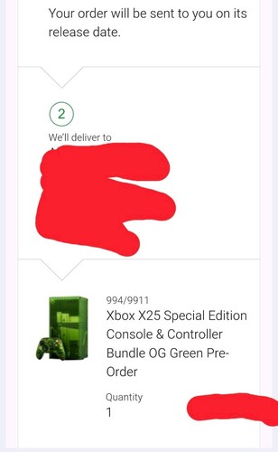 Xbox series x25 - x25, limited