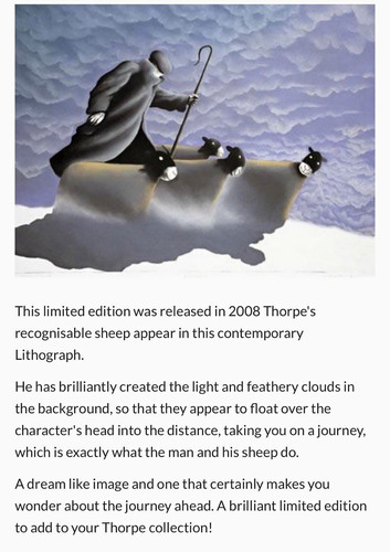 Mackenzie thorpe dusting - mackenzie, a