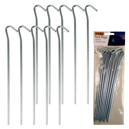 10x metal ground - metal, pegs