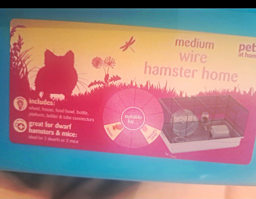 Pet home medium - at, wire