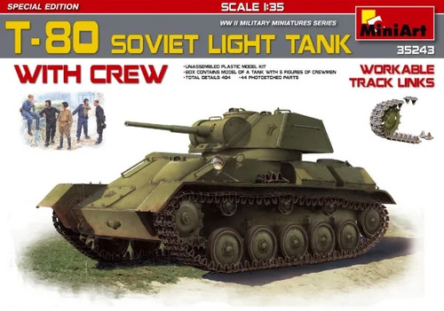 Miniart 35243 80 soviet - t-80,