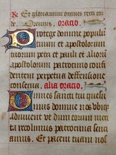 ORIG VELLUM LEAF BOOKS OF