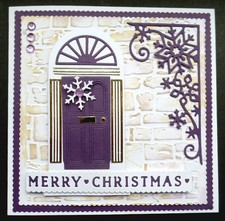 Wild Rose Studio Snowflake corner metal cutting craft die