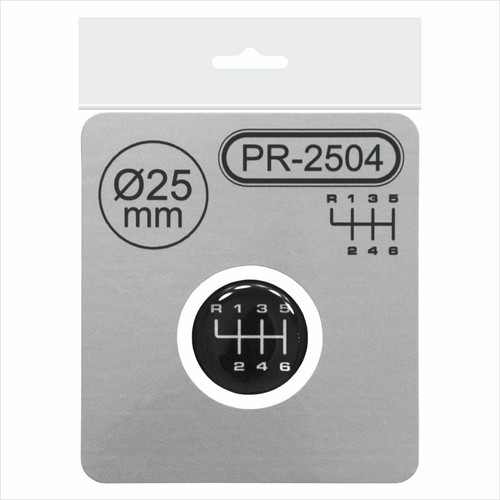 ø25mm gear knob shift pattern - Ø25mm,