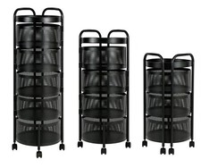 Black Metal Mesh Round