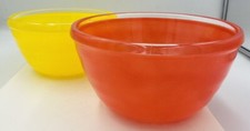 Phoenix Glass Bowls 2x Retro