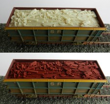Resin wagon load - resin,