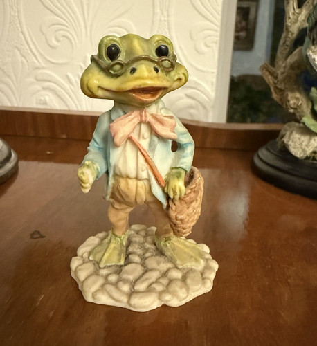 Ceramic pottery frog - ceramic,