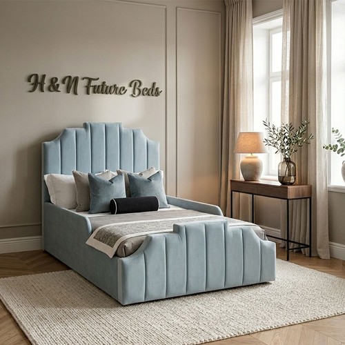 Crown panel kids bed frame - panel,