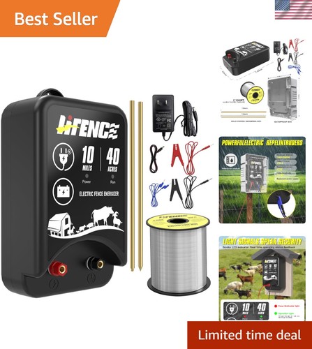 Portable electric fence - portable,