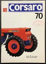 SAME CORSARO 70 TRACTOR Agricultural Sales Brochure FEB 1976 #308104320 FRENCH