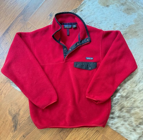 1990s patagonia synchilla red