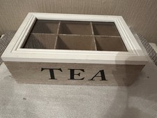 Rustic Wooden Tea Box 6