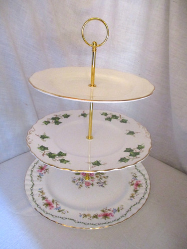 English bone china tier - , 3