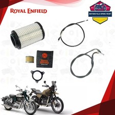 Genuine Royal Enfield Himalayan 411 Clutch &Throttle Cable/Air Filter/Oil Filter