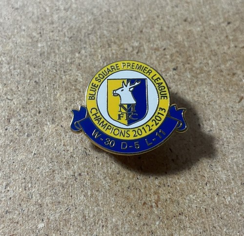 Mansfield town rare 2012 - mansfield,