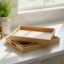 Bamboo Set of 3 Rectangular