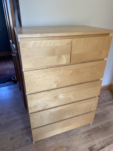Ikea malm drawer - ikea, light