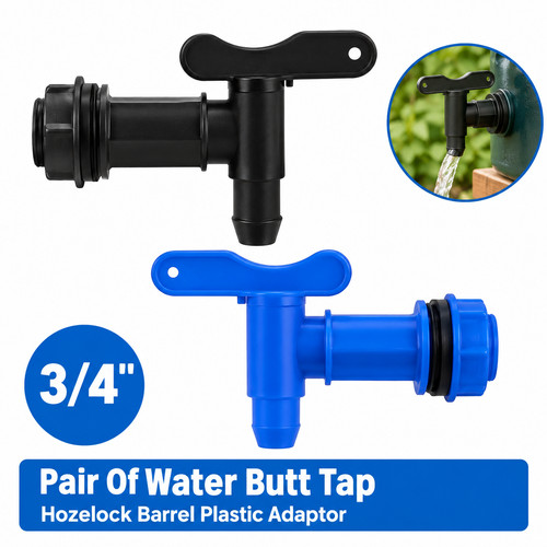 Pair water butt tap - pair,