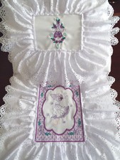 Purple- Dolls,Embroidered