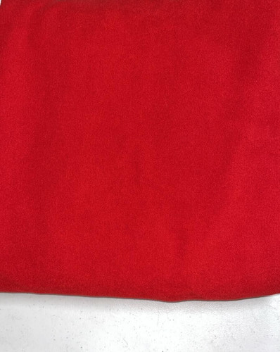 Heavy italian red wool - ,